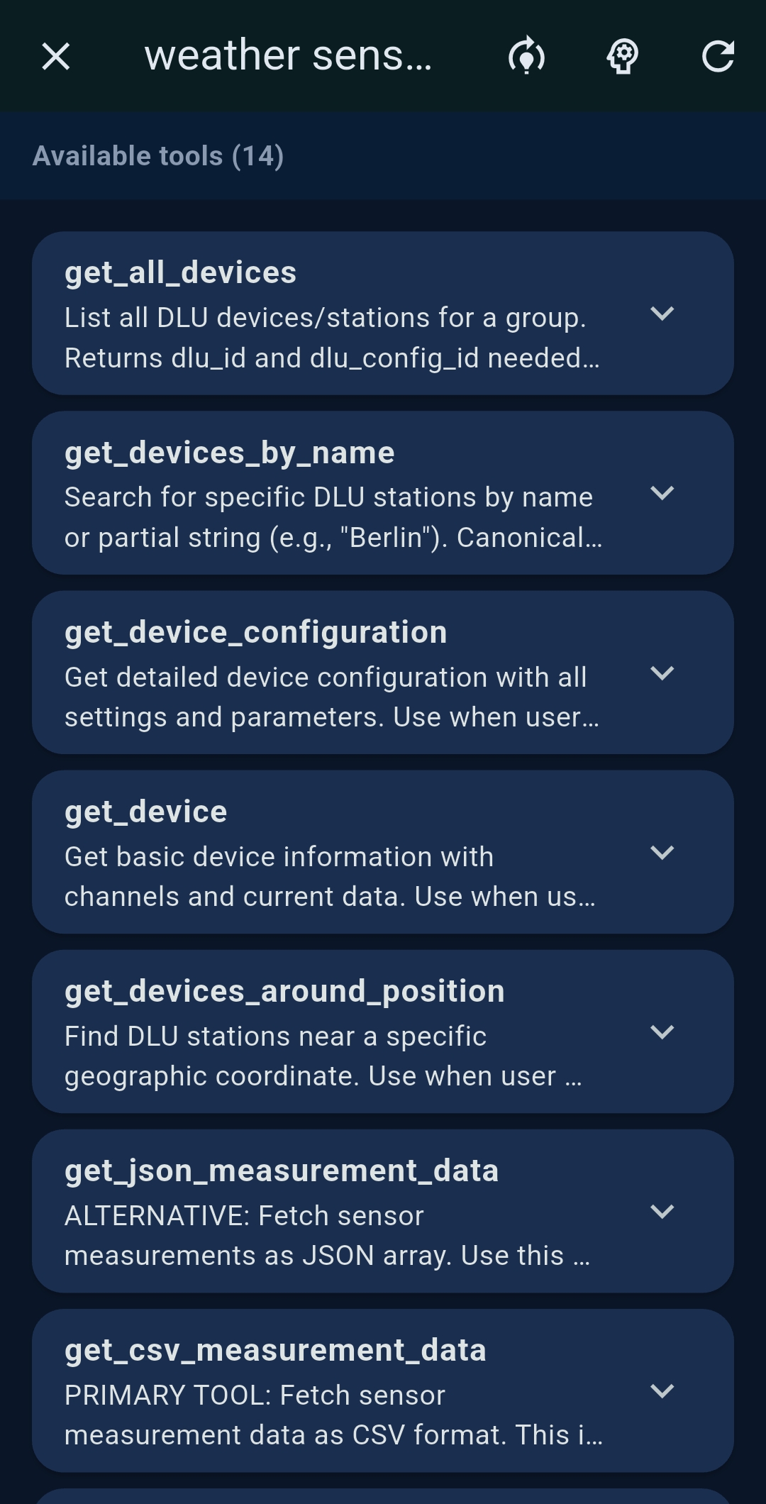 Remote MCP tools